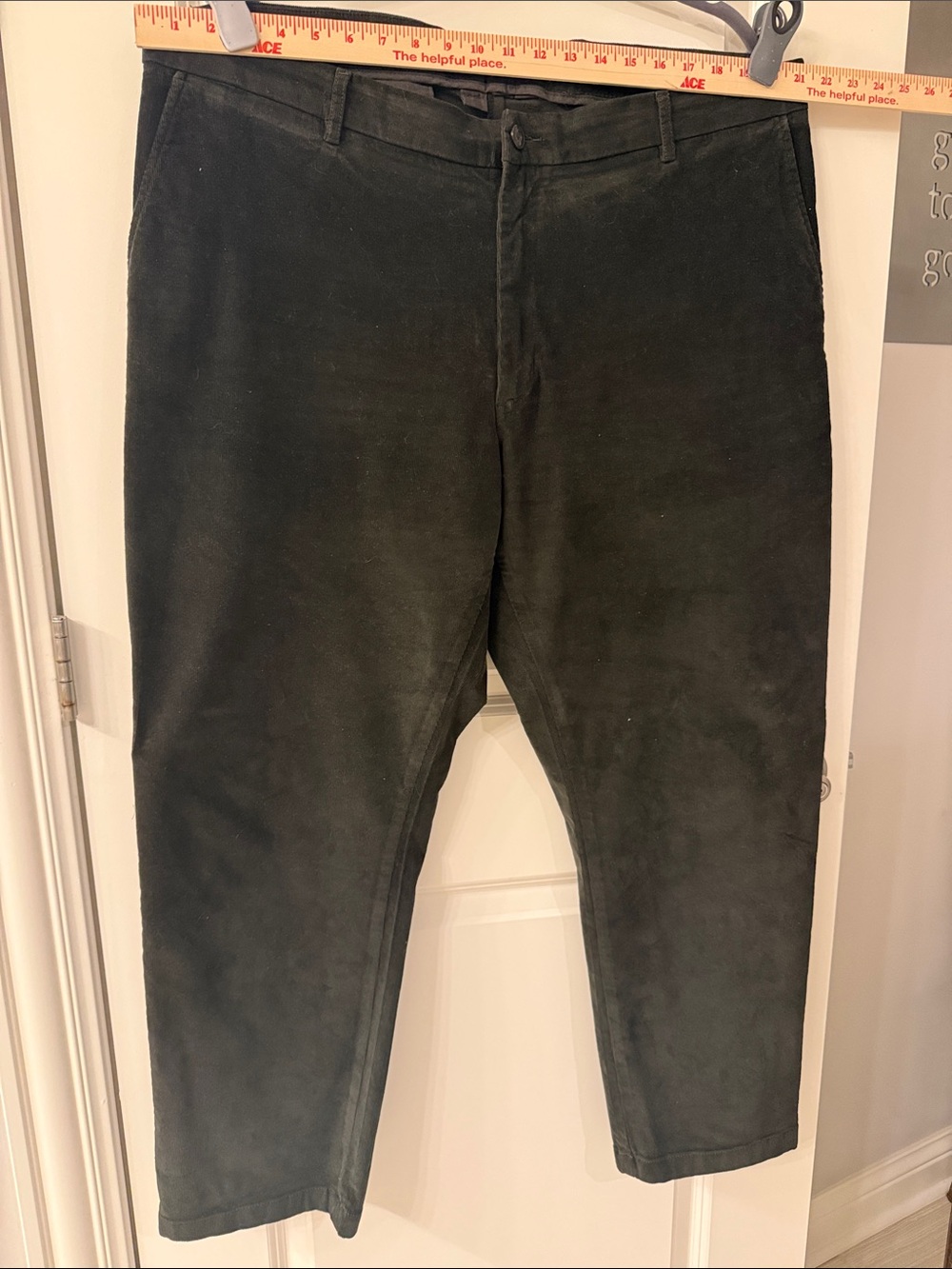 3 Pairs Jos. A. Bank Corduroy Pants, Navy, Hunter Green, Brown